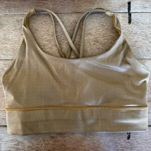 Lululemon Strappy Back Sports Bra Size 10 yoga Pilates